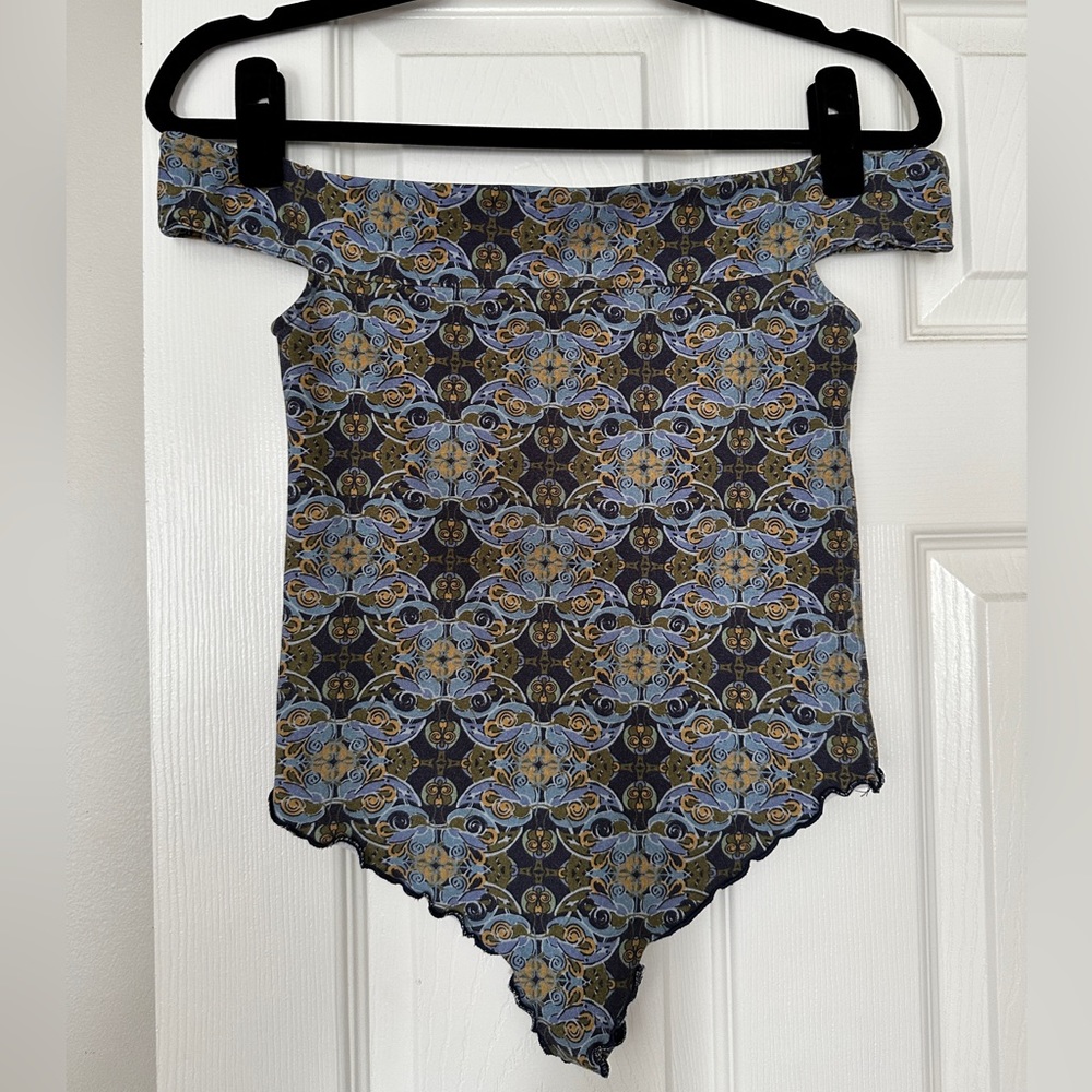 Free People Off-Shoulder Bodysuit - S